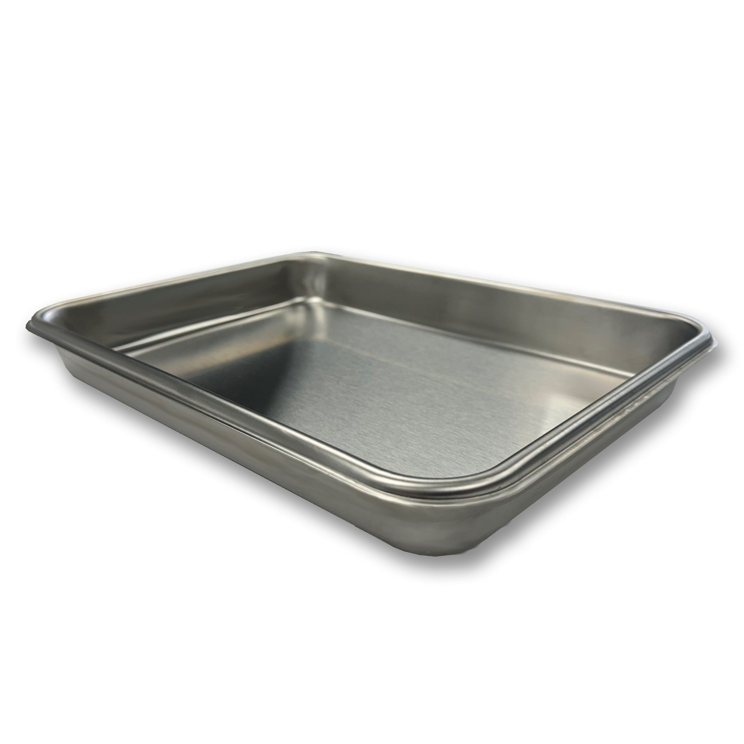 9 x 13 Stainless Steel Rimmed Baking Pan - Image 2
