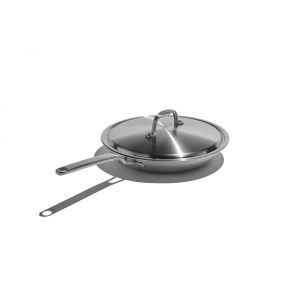 Eater x Heritage Steel 10.5 Fry Pan with Lid
