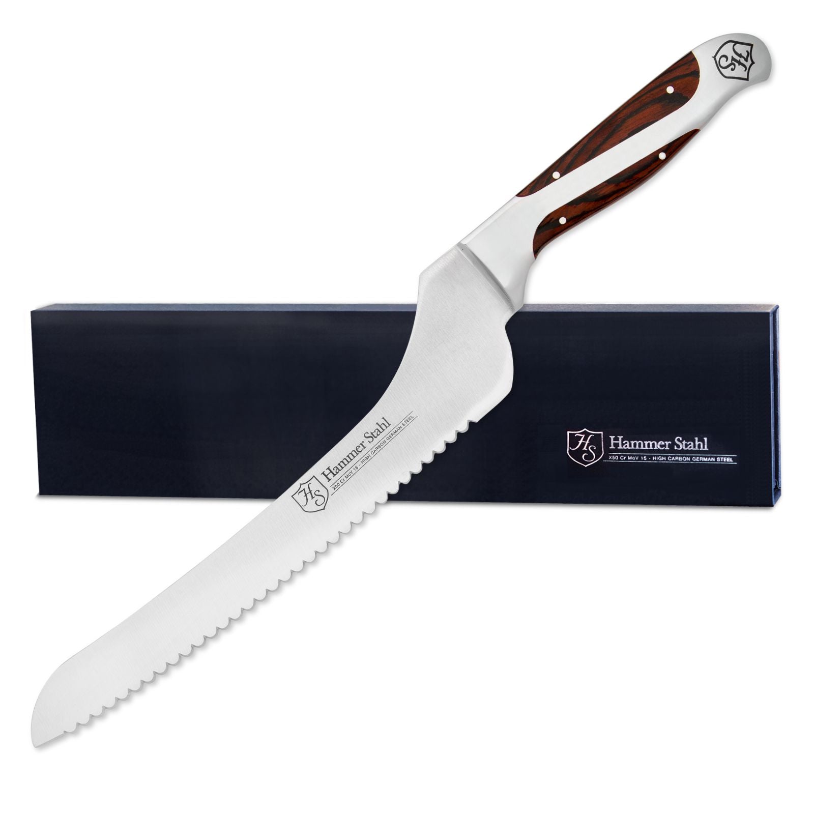 Hammer Stahl 9 Offset Bread Knife