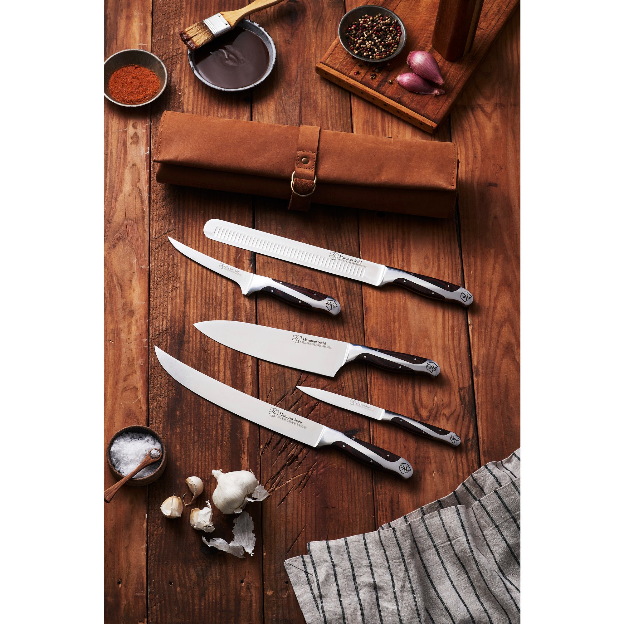 Hammer Stahl Barbecue Knife Set - Image 2