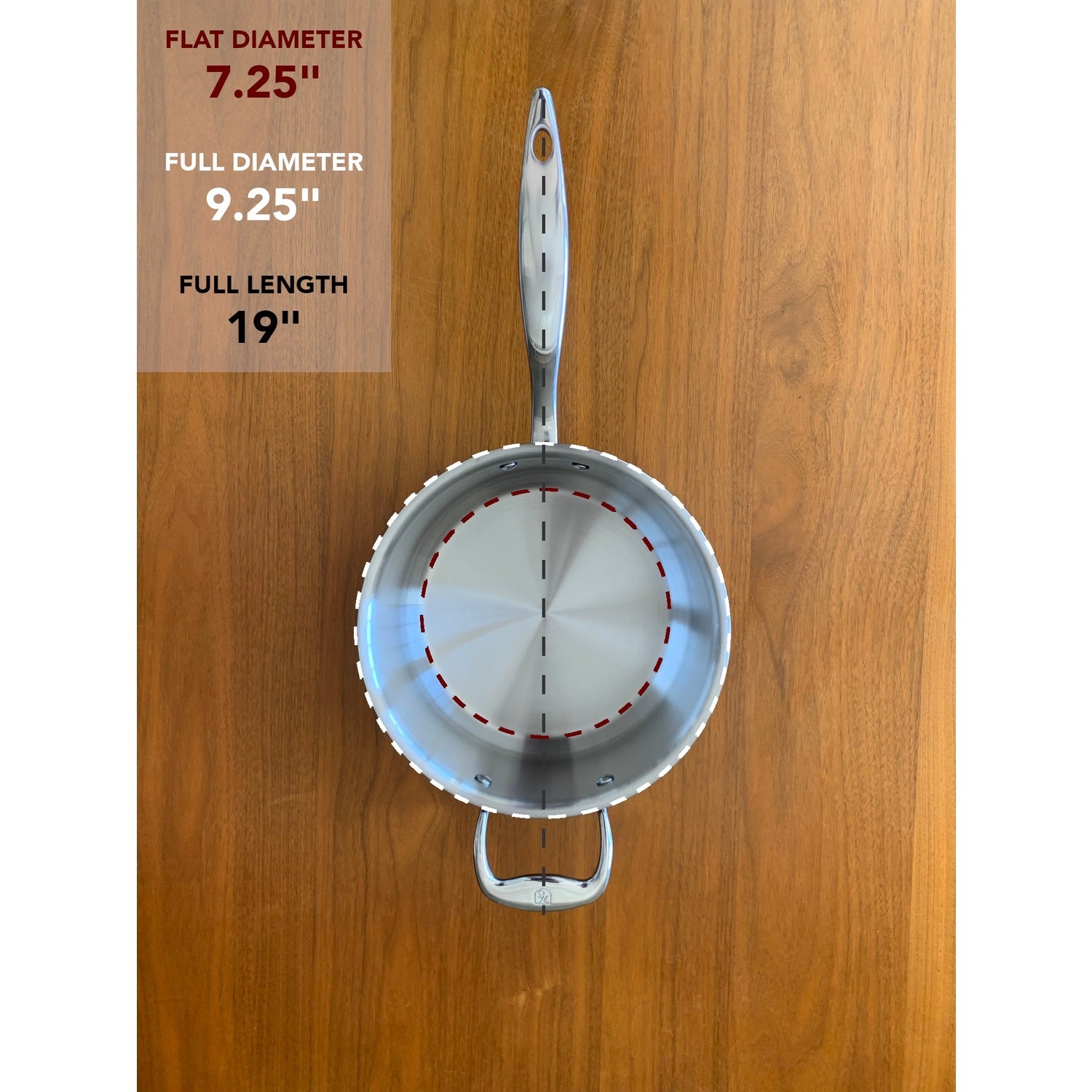 Titanium Series 4 Quart Saucepan with Lid - Image 4