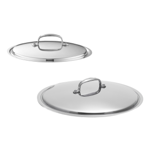 Polished 10.5 & 12 Fry Pan Lids