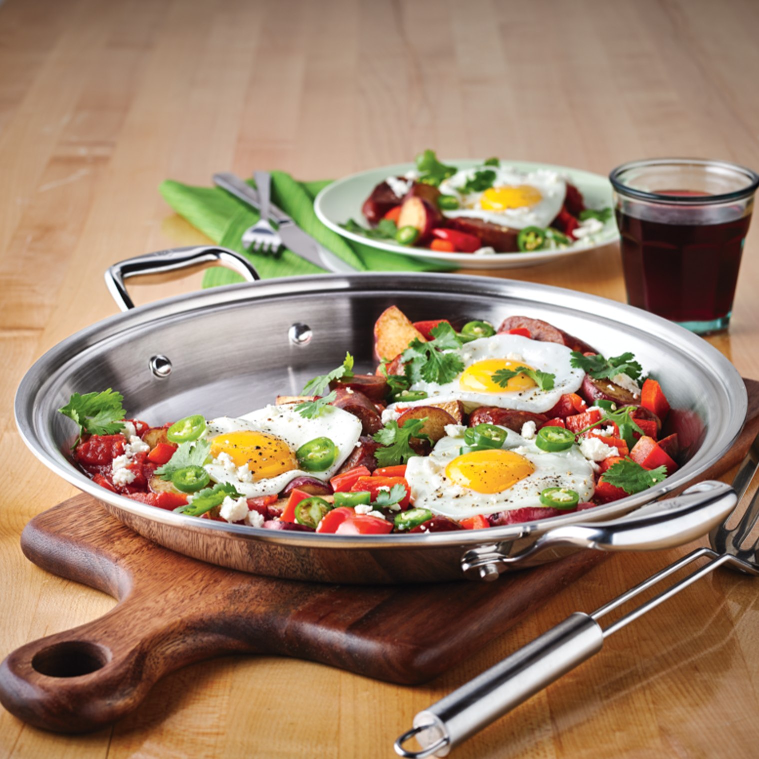 Titanium Series 13.5 Paella Pan - Image 2