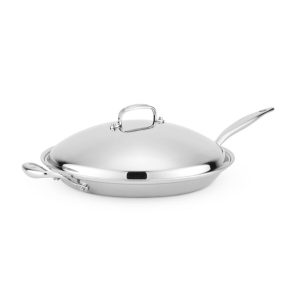 Titanium Series 13.5 French Skillet with Lid