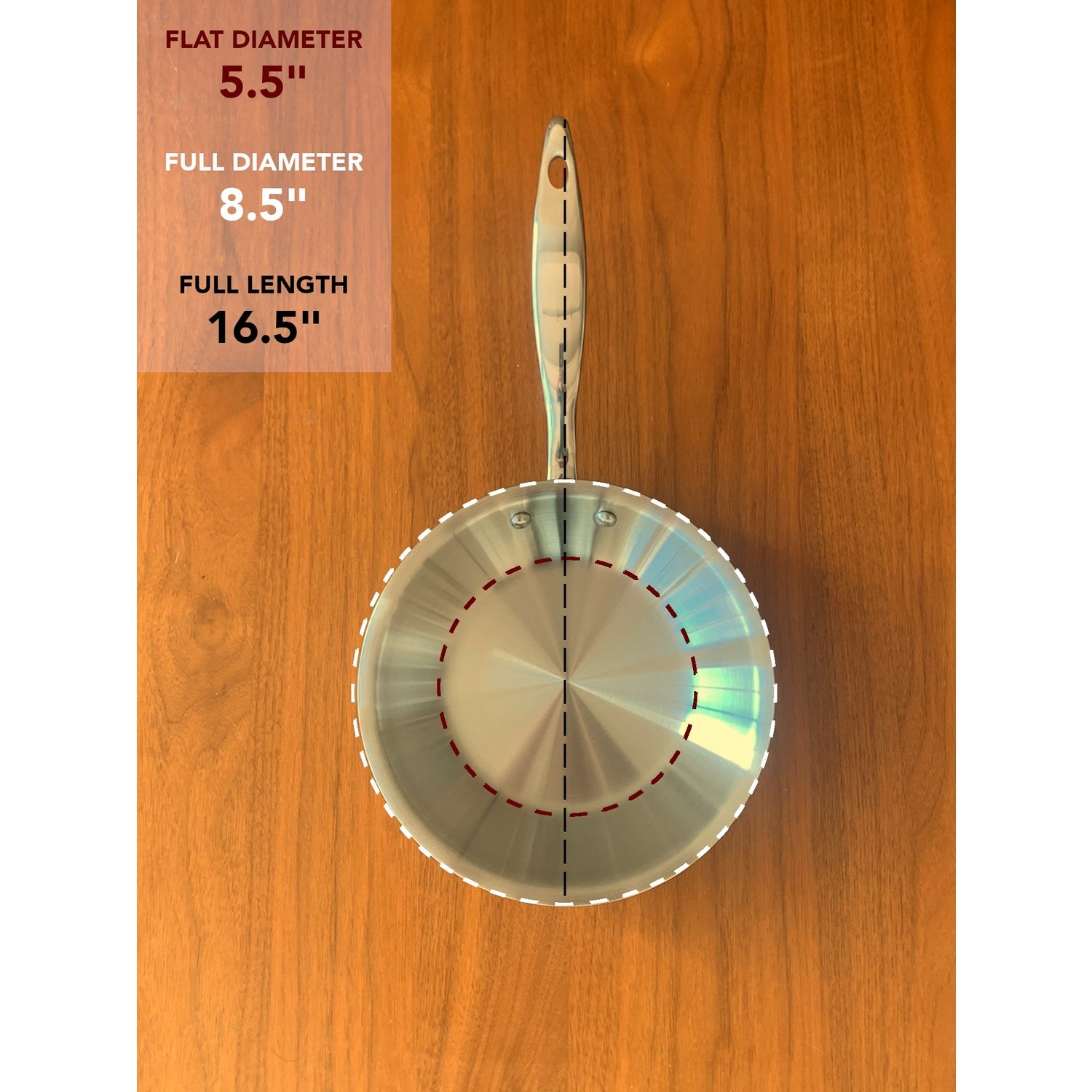 Titanium Series 8.5 Fry Pan - Image 4