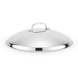Polished 13.5 Stainless Steel Lid